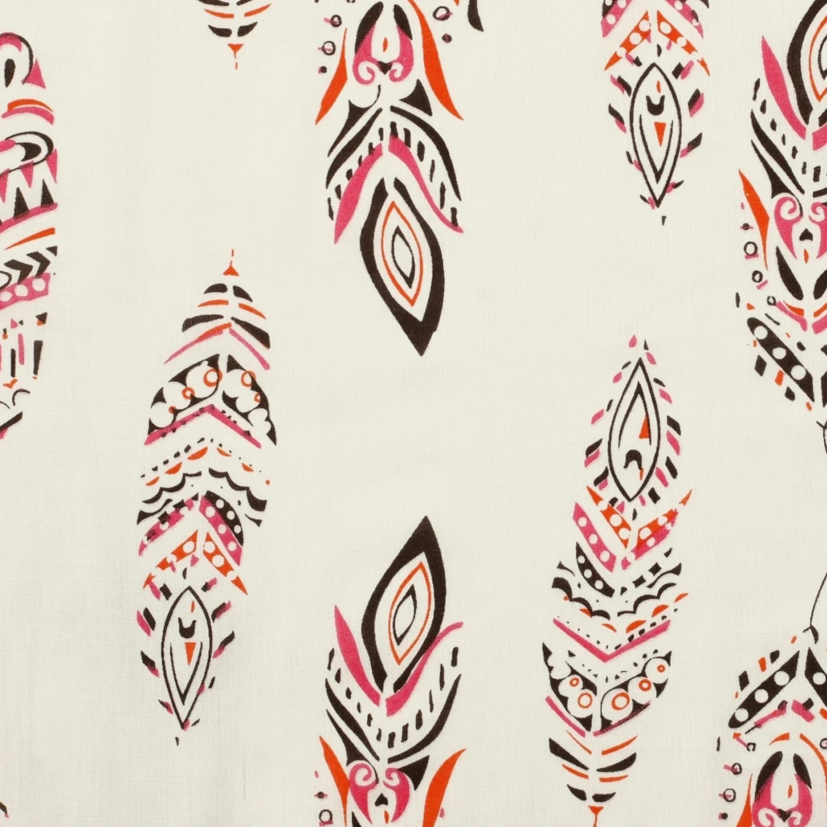 Peacock Feather Dressmaking Handmade Indian Cotton Fabric Print within Fabric Peacock Feather Template