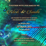 Peacock Feather Royal Wedding Invitation Card Pertaining To Free Peacock Feather Invitation Template