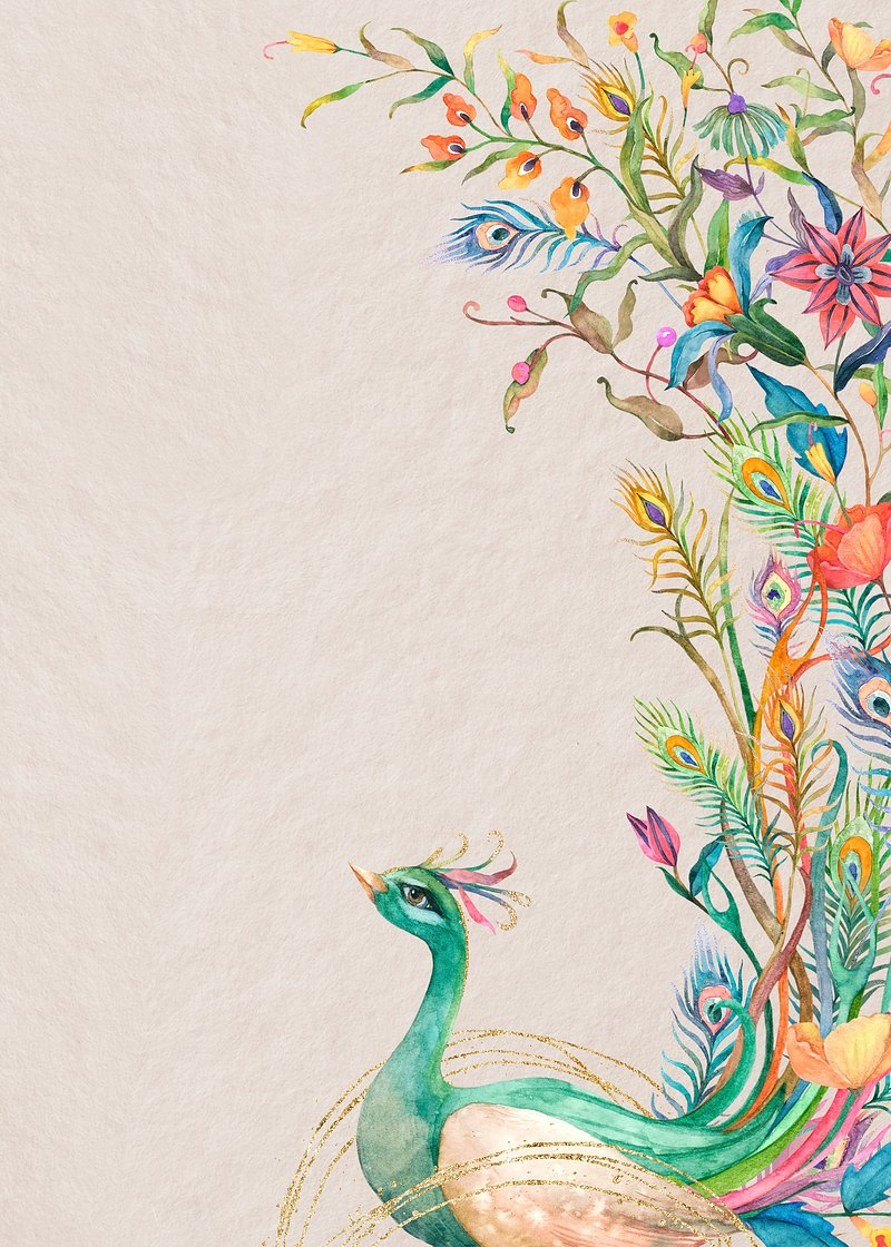 Peacock Invitation Card Images | Free Photos, Png Stickers inside Free Peacock Feather Invitation Template