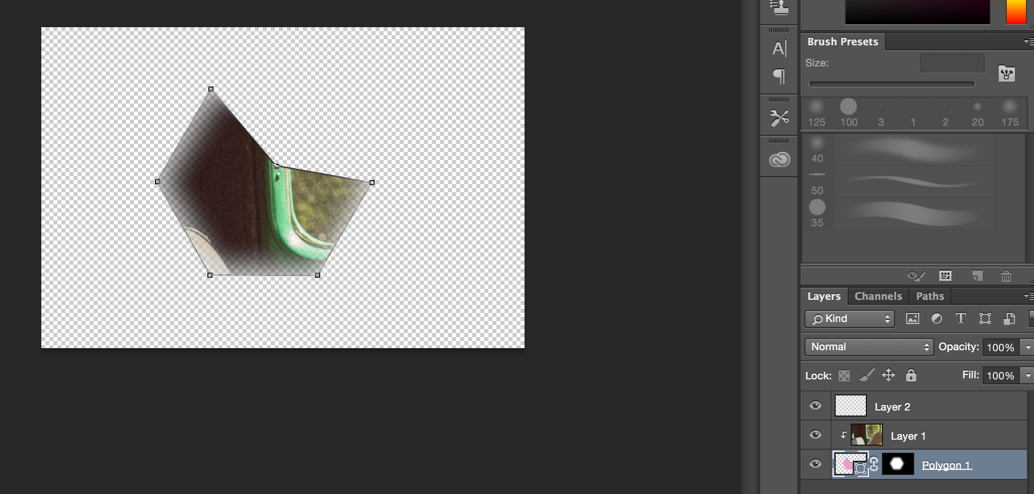 Photoshop Effects - How To Feather Vector Mask? - Graphic Design for Mask Feather Template Photoshop