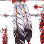 Pinr. Xavier De La Vega On Tattoo Ideas | Native American Within Native American Feather Tattoo Template