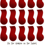 Prepared Not Scared!: Pin The Gobbler On The Turkey! In Turkey Gobbler Template