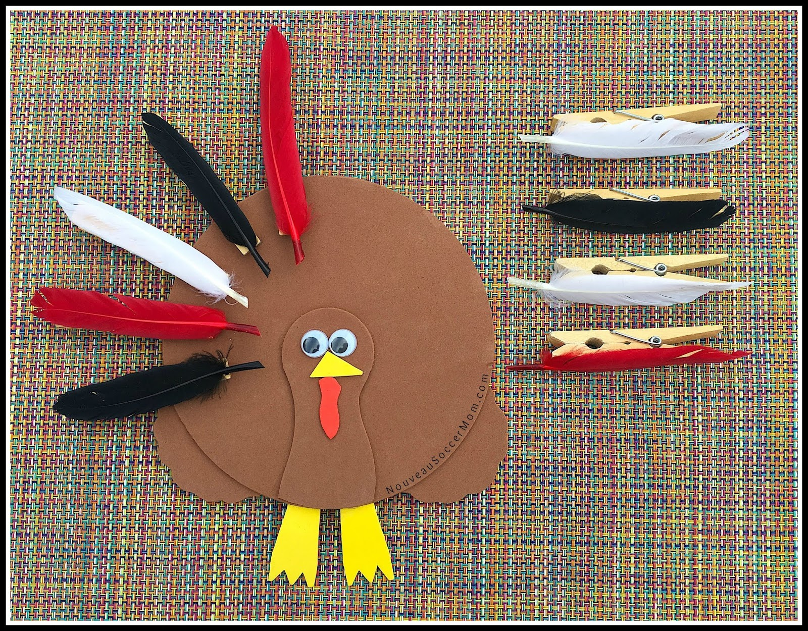 Preschool Week In Review - Thanksgiving with regard to Dltk Turkey Feather Template