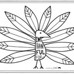 Printable Placemat For Giving Thanks – Madejoel With Turkey Placemat Template