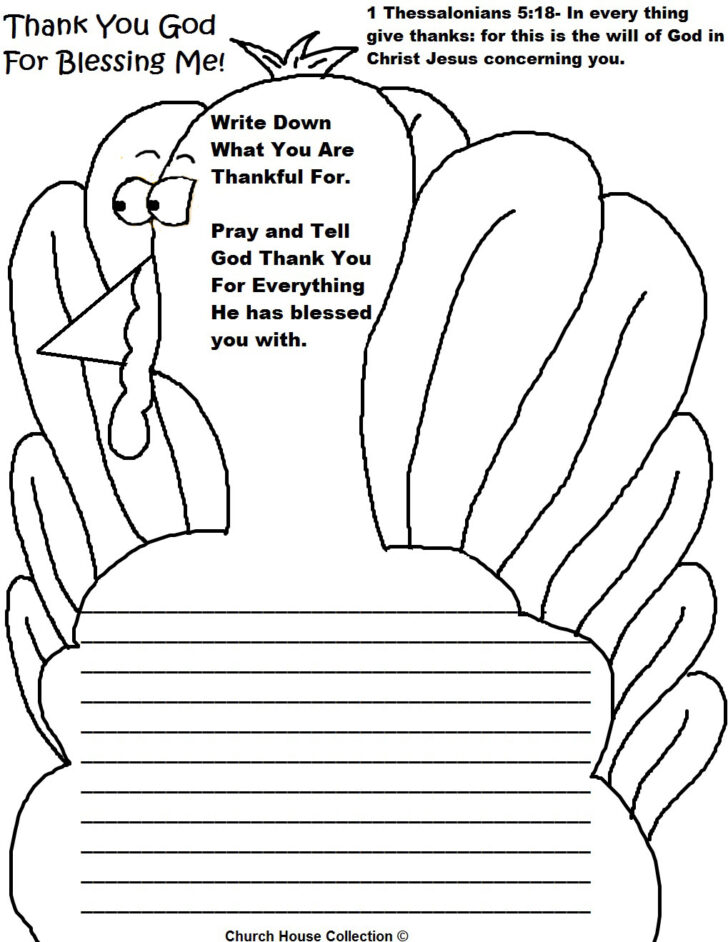 Free Printable Turkey Writing Template