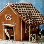 Rustic Gingerbread Barn Template And Recipe   Grit In Gingerbread House Barn Template