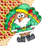 Santa Turkey Disguise (Free Printable)   Fireflies And Mud Pies Throughout Santa Disguise A Turkey Template