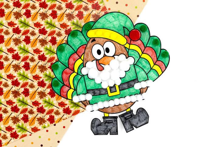 Santa Disguise a Turkey Template Santa Disguise a Turkey Template