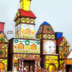 Santa'S Workshop Gingerbread House Adventure   Cakecentral With Regard To Santa&#039;s Workshop Gingerbread House Template