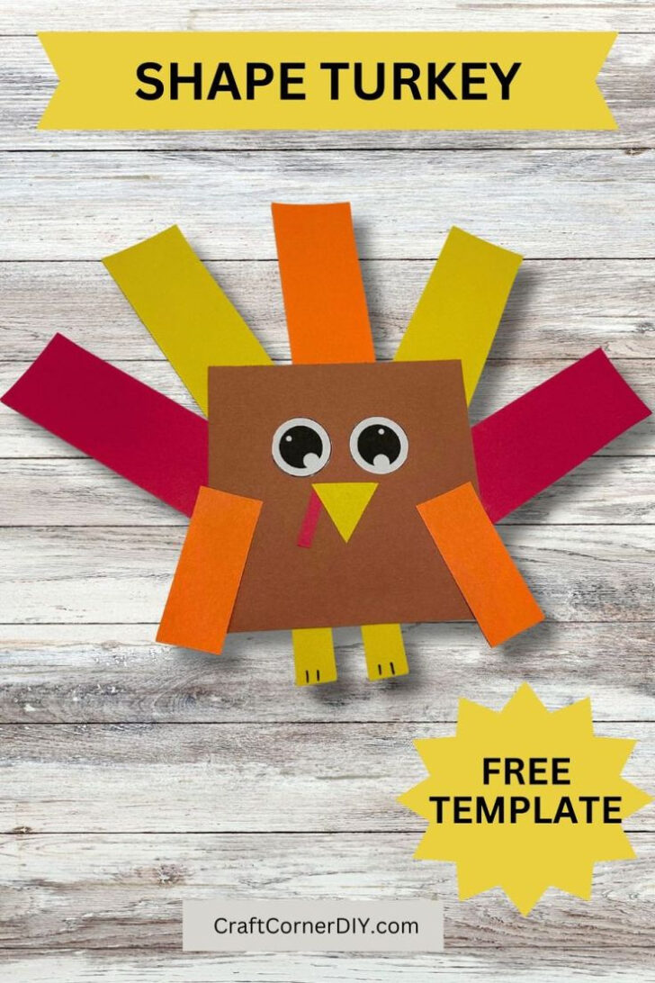 Shape Turkey Template