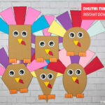 Shape Turkey Craft For Kids, Thanksgiving Turkey Printable, Turkey Throughout Turkey Shape Template