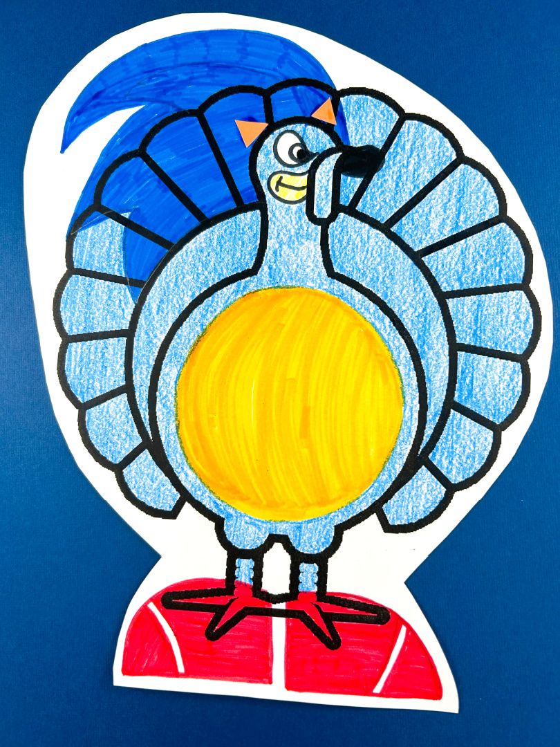 Sonic Turkey Disguise - Mom. Wife. Busy Life. with Free Printable Sonic Turkey Disguise Template