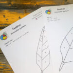 Stained Glass Patterns, Feathers Set, Glass Suncatchers Within Free Stained Glass Feather Template