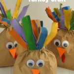 Stuffed Paper Bag Turkey Craft   The Resourceful Mama With Regard To Paper Bag Turkey Template