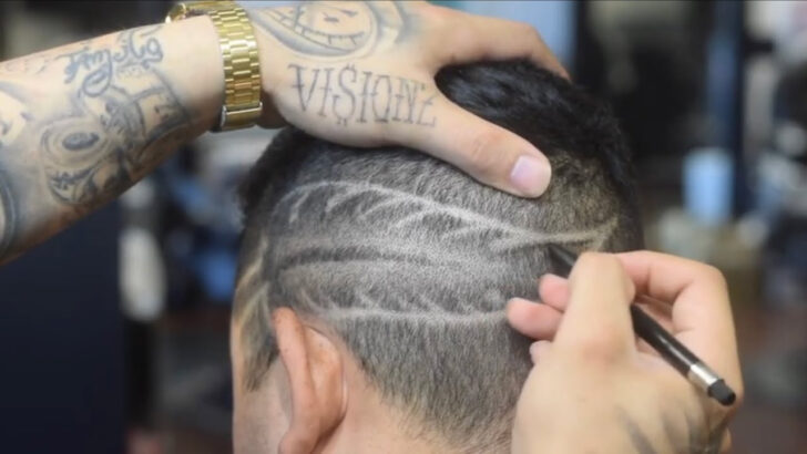 Fading Feather Template