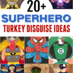 Superhero Turkey Disguises To Save Thanksgiving | Today'S Creative With Disguise Template Printable Iron Man Turkey Disguise