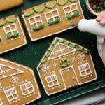 Sweet & Petite Gingerbread Houses (With Wilton!)   Constellation In Wilton Gingerbread House Template