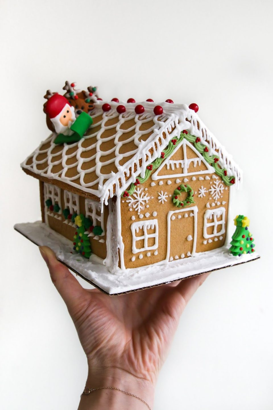 Sweet &amp;amp; Petite Gingerbread Houses (With Wilton!) - Constellation within Wilton Gingerbread House Template