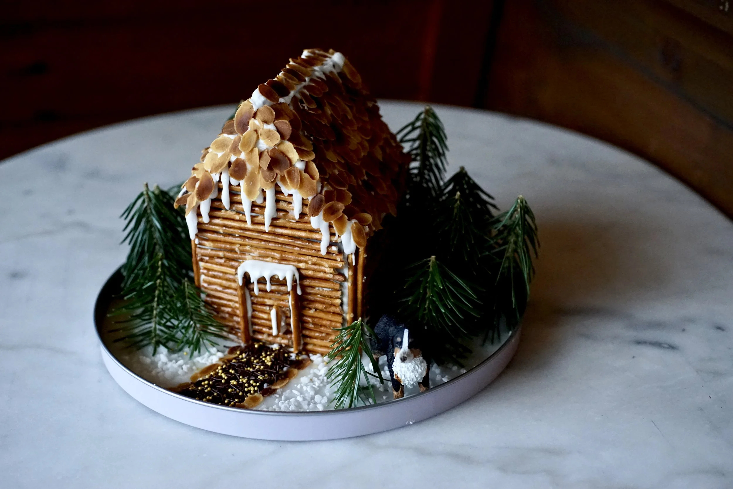 Swiss Chalets with Swiss Chalet Gingerbread House Template