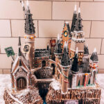 Template Gingerbread Harry Potter Castle Hogwarts Castle Throughout Hogwarts Castle Gingerbread House Template