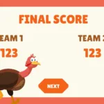 Thanksgiving Family Feud Template – Free Google Slides Template   New! For Free Turkey Trot Theme Google Slides Template