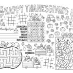Thanksgiving Placemats | Skip To My Lou Pertaining To Turkey Placemat Template