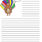 Thanksgiving Printable Writing Paper Pertaining To Turkey Writing Paper Template
