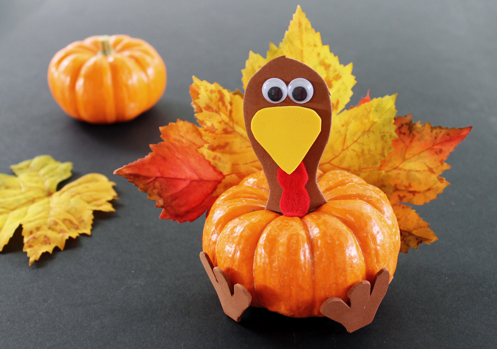 Thanksgiving Pumpkin Turkey Craft For Kids with regard to Pumpkin Turkey Craft Template