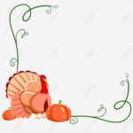 Thanksgiving Turkey Border, Thanksgiving, Western Festival, Border For Free Turkey Border Templates