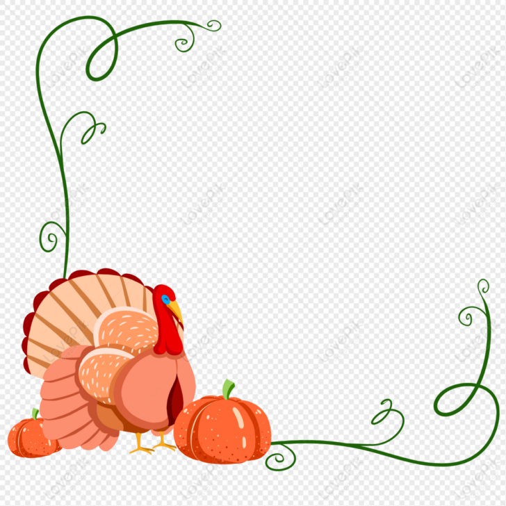 Free Turkey Border Templates Free Turkey Border Templates