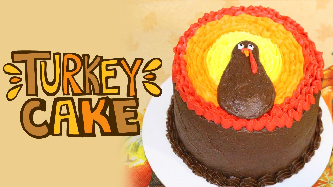 Thanksgiving Turkey Cake Tutorial. Tastydelights. with regard to Turkey Cake Template