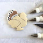 Thanksgiving Turkeys   Clough'D 9 Cookies Throughout Turkey Cookie Template