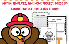 Thanksgiving Writing Activity For Kids, Turkey In Disguise Writing intended for Turkey Disguise Writing Template