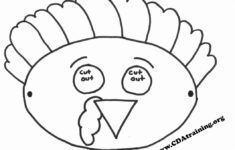 Thanksgiving – Www.123Playandlearn within Turkey Mask Template
