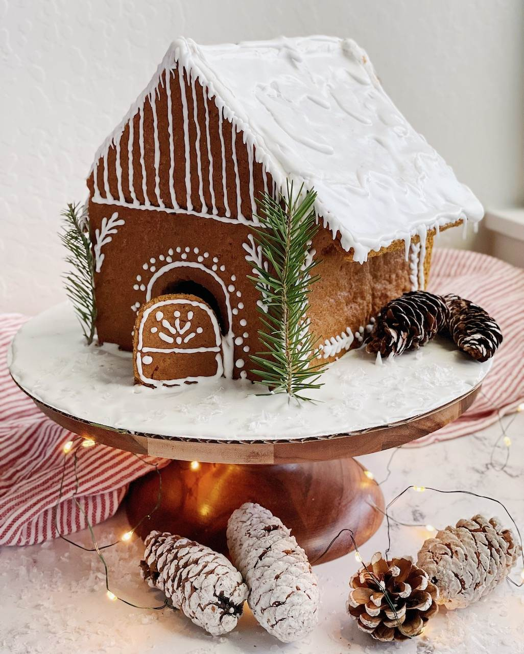 The Best Gingerbread House Recipe for Gingerbread House Recipe and Template
