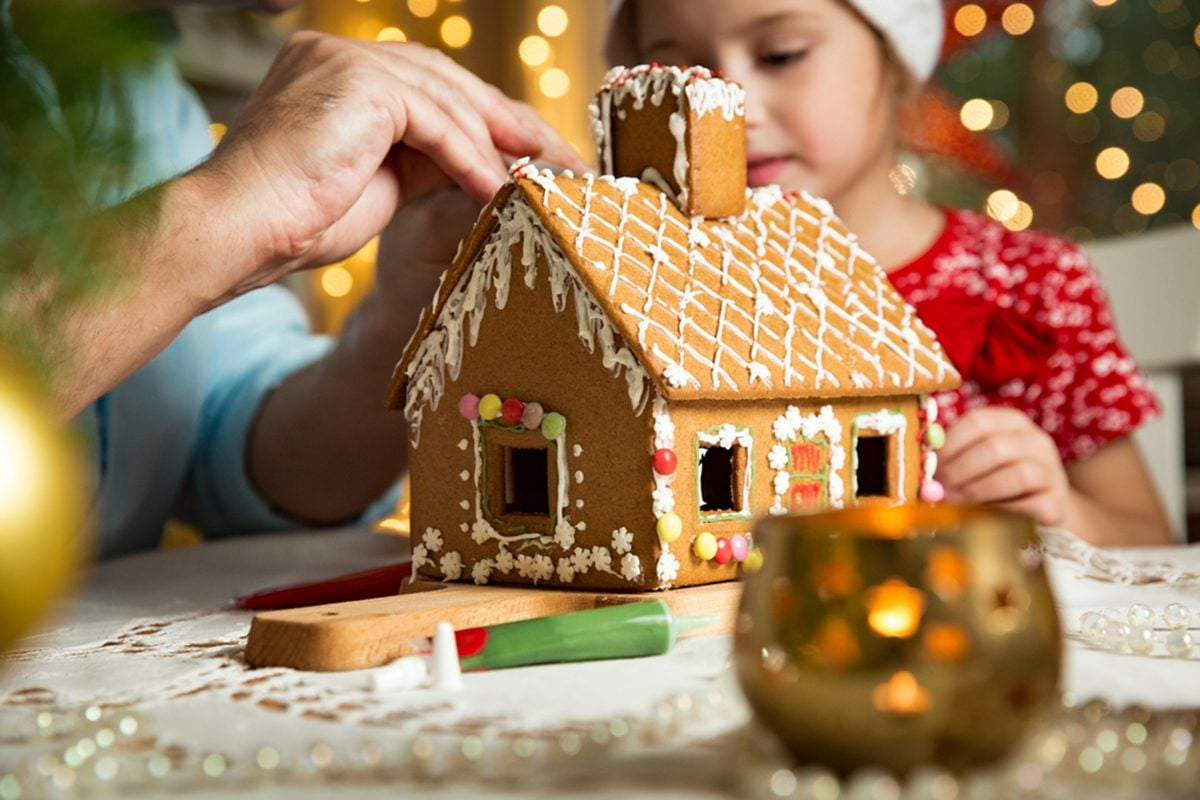 The Best Gingerbread House Template throughout Gingerbread House Baking Template