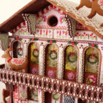 The Chalet | Gingerbread House Template   Etsy Uk With Swiss Chalet Gingerbread House Template