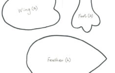 The Lovely O.t.: Turkey Puppets B51 with Turkey Beak Template