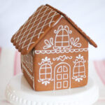 The Perfect Homemade Gingerbread House Recipe Intended For Gingerbread House Icing Template