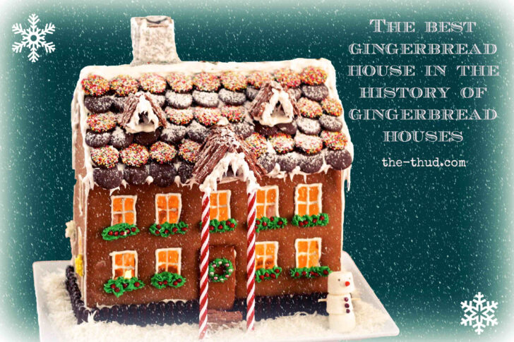Gingerbread House Template and Recipe Gingerbread House Template and Recipe