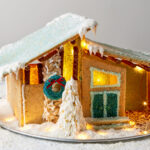 This Mid Century Modern Gingerbread House Is The Pandemic Within Fancy Gingerbread House Templates