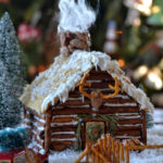 Three Pixie Lane: Gingerbread Log Cabin Within Log Cabin Gingerbread House Template