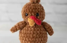 Toby The Crochet Turkey – Crochet 365 Knit Too within Naked Turkey Template