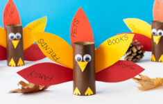 Toilet Paper Roll Turkey – The Best Ideas For Kids with regard to Toilet Paper Turkey Template