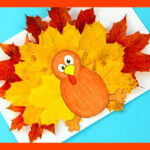 Trukey Leaf Craft Template   Fall Craft For Kids Pertaining To Turkey Leaf Craft Template