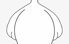 Turkey Body Printable pertaining to Turkey Template Body