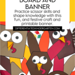 Turkey Bulletin Board And Banner   Differentiated Kindergarten In Turkey Template For Bulletin Board