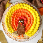 Turkey Cookie Cake Recipe Intended For Turkey Cake Template