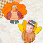 Turkey Craft Template   Mix And Match Thanksgiving Craft   Messy Intended For Free Printable Turkey Face Cut Out Template