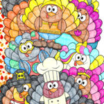 Turkey Disguise Template (Free Printable)   Fireflies And Mud Pies Throughout Free Turkey Mask Template